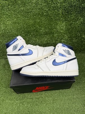 White Blue Obsidian Mid 1 Jordan - 11 Size RARE🔥 ネイビー/ホワイト 1 Jordan Air Nike 2019 eBay | シューズ(男性用)