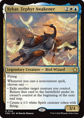 Kykar, Zephyr Awakener [Foundations] Near Mint