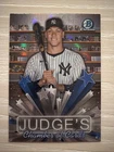 2025 Bowman Chrome Aaron Judge Judges Chamber of Cards #HS-11 New York Yankees