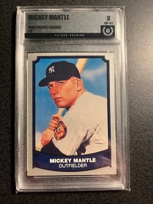 1988 Pacific Baseball Legends - Mickey Mantle #7 for sale online
