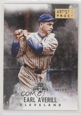 2017 Panini Diamond Kings Artist's Proof Gold 90/99 Earl Averill #40 HOF 2r7