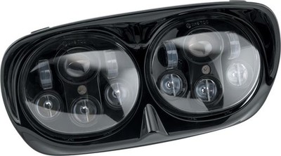 Letric Lighting Co.Doppel 5.75in. Projektor LED Scheinwerfer Montage - Schwarz