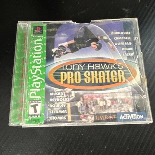 Activision Tony Hawk's Pro Skater Sony PlayStation 1 Sports Action Adventure