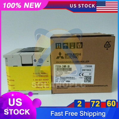 One New Mitsubishi FX3GA-24MR-CM Programmable Controller FX3GA24MRCM