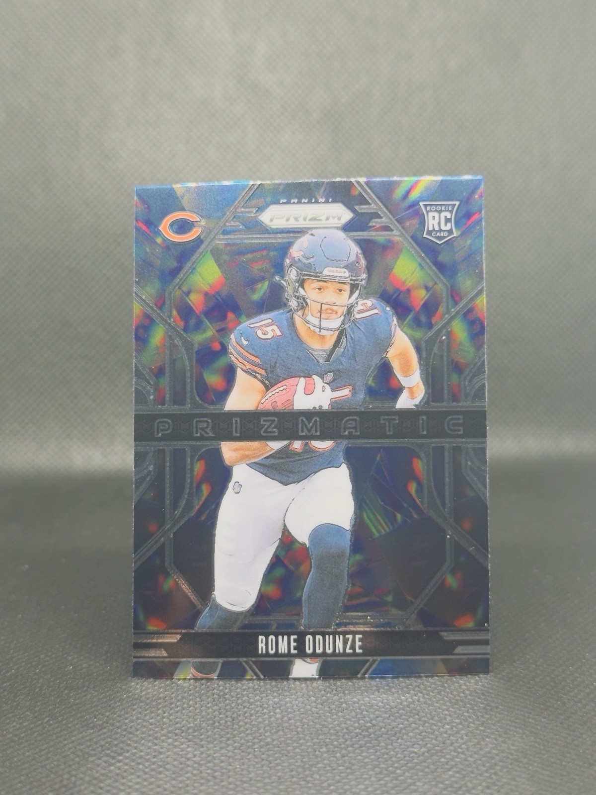 2024 Panini Prizm - Prizmatic Rome Odunze #9 (RC)