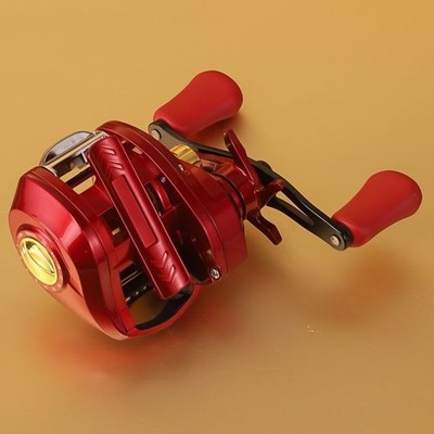 Smooth Drag Baitcastrolle Meer und Süßwasser Einsatz Far Casting Design