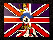 THE WHO STICKER &ldquo;HOMER SIMPSON&rdquo; 3&ldquo; X 2 1/4&ldquo; GLOSSY