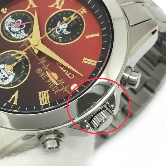 SEIKO One Piece 20th Anniversary Watch Red Japan Anime