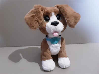 Hasbro FurReal Chatty Charlie The Barkin' beagle Interactive Dog Toy Plush WORKS