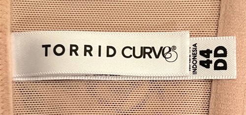 TORRID CURVE Push-Up Multi-Way/Strapless U/Wire Bra W/Lace, Rose Dust, Sz 44DD - Picture 16 of 20