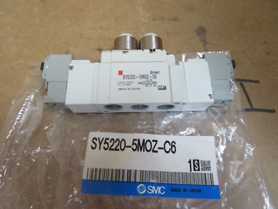 SMC Solenoid Valve SY5220-5MOZ-C6 SY52205MOZC6 24 VDC New