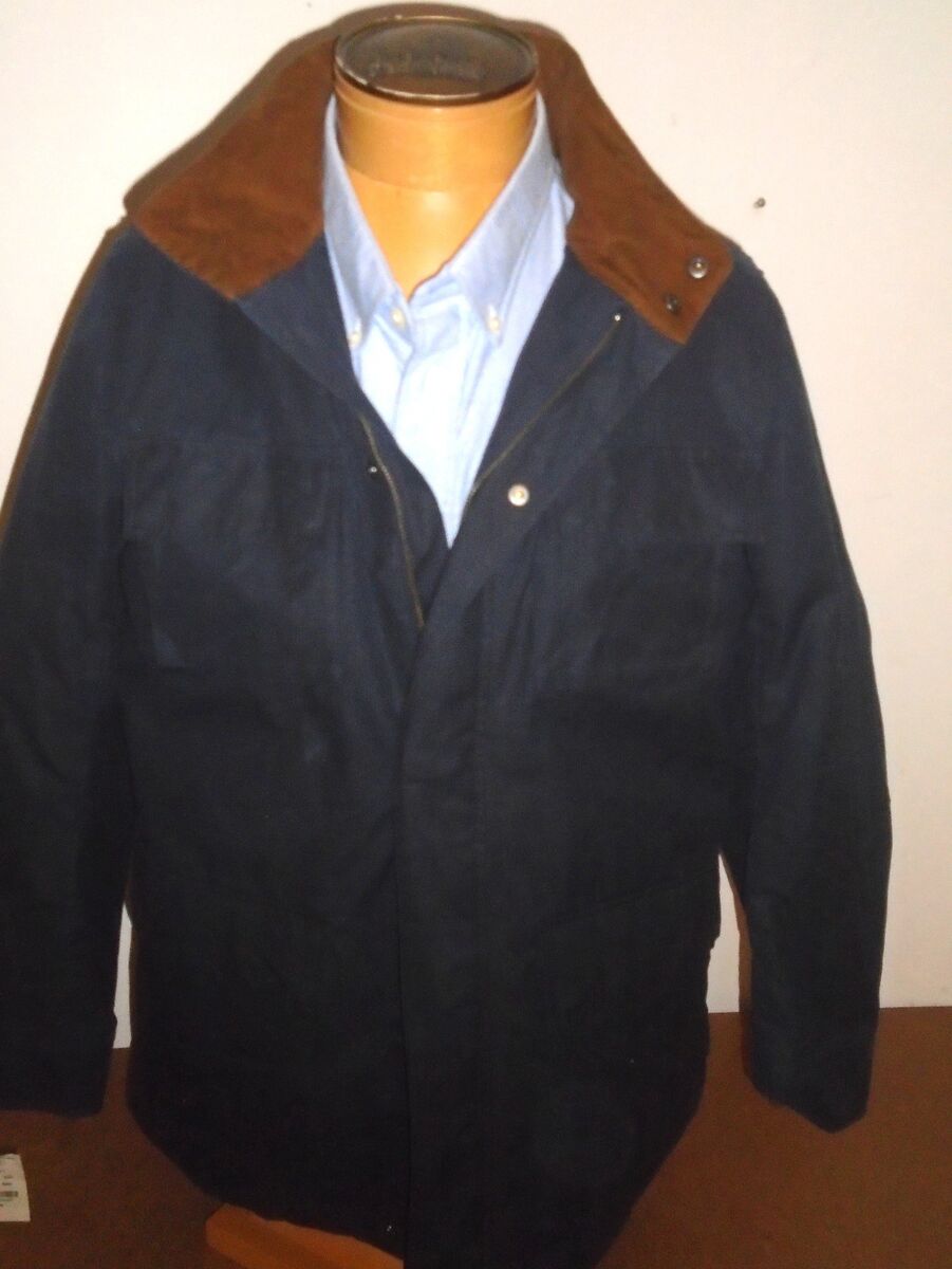 Brooks Brothers 346 Wax Cotton Field Jacket with Hood NWT Brooks Brothers 346 Wax Cotton Field Jacket with Hood NWT
