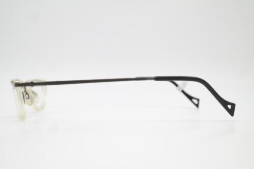 Brille Theo Belgium matchless Metallic Tranparent Oval Brillengestell Neu - Bild 2 von 6