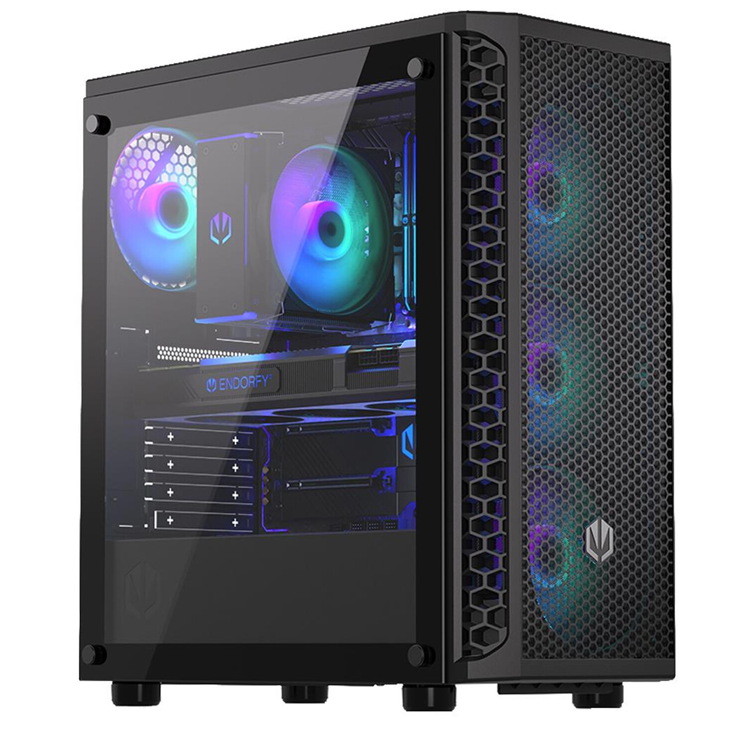 ENDORFY Signum 300 ARGB PC-Компьютерный корпус Gehuse для настольного компьютера Middle Tower ATX черный 15690₽