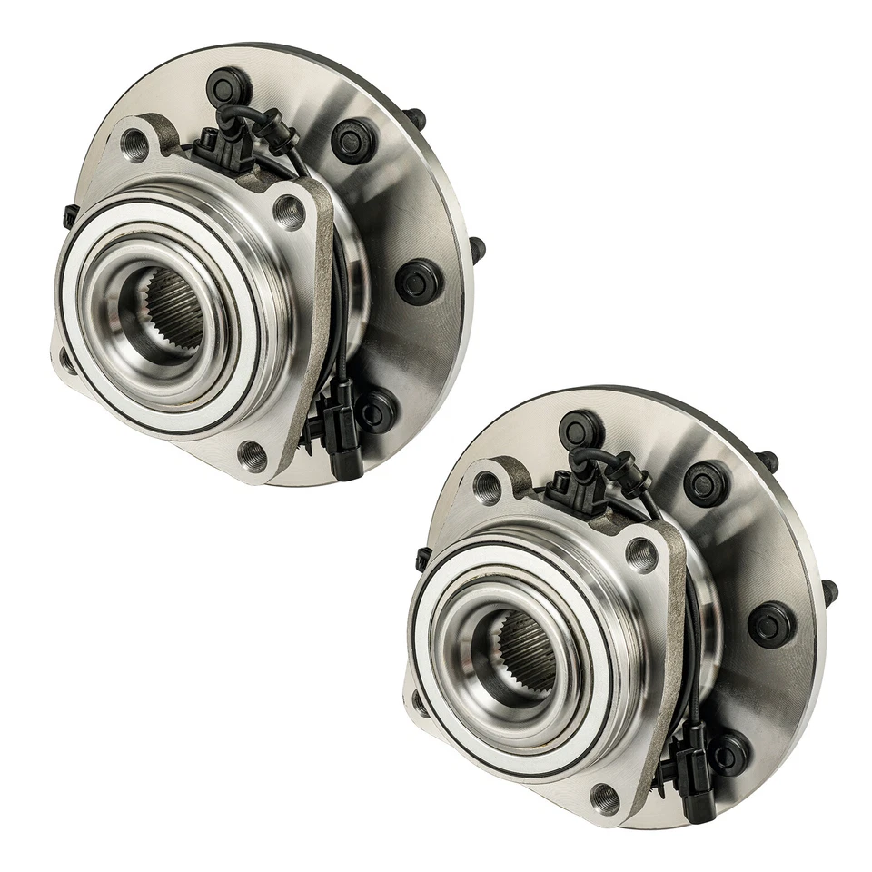 2 Front Wheel Bearing Hub for 2011-2019 Chevy Silverado Sierra 2500HD 3500HD 4WD - Image 3 of 4