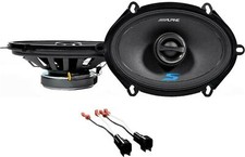 Alpine S-S57 5x7" Rear Factory Speaker Replacement Kit For 2000-2010 Ford F-650/