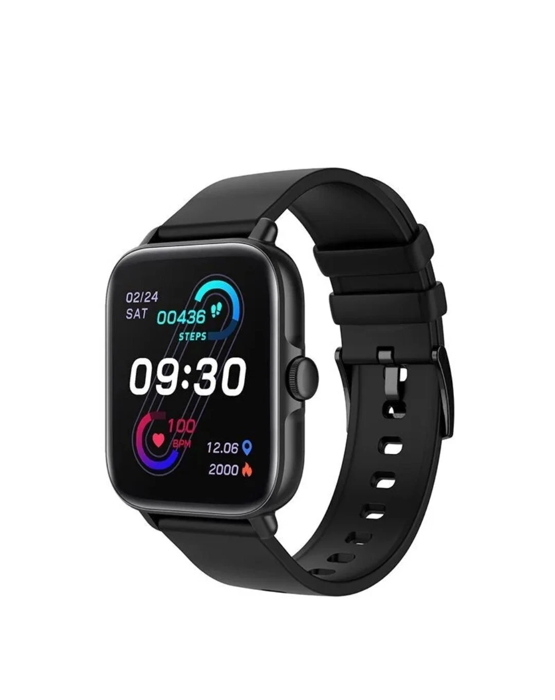 Wireless Fitness Smartwatch - Bluetooth Smart Watch Sport Modes Waterproof Watch