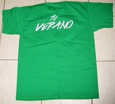 T-Shirt * camiseta * hecho en Nicaragua * talla M  size M * TU VERANO - ME GUSTA