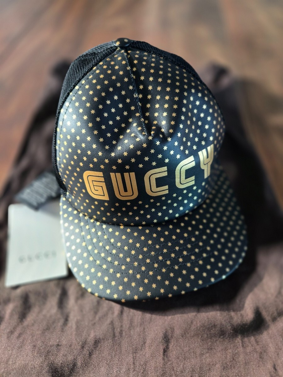 GUCCI cap Size 59 Gucci Black GG Monogram Cotton Baseball Cap Size 59 cm main image 2