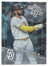  2022 TOPPS BASEBALL - FERNANDO TATIS JR. - 2021'S GREATEST HITS - #8 - PADRES