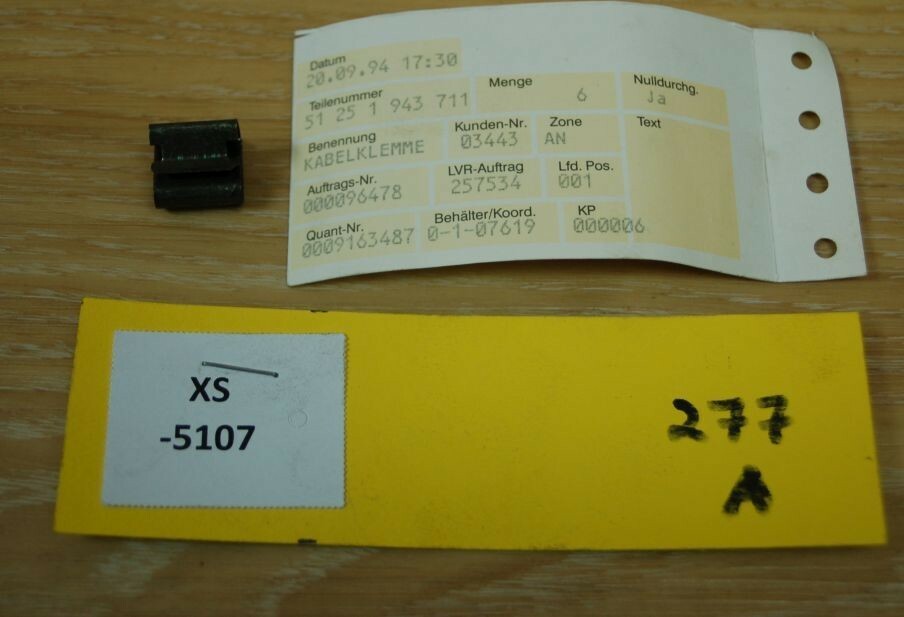 専用⭐️ BMW K 100 LT 51251943711 Cable clamp Genuine NEU NOS xs5107 | eBay