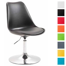 Esszimmerstuhl Maverick Kunststoff Polsterstuhl Besucherstuhl Drehstuhl Stuhl