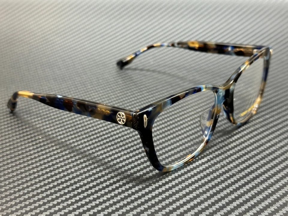 Anteojos para mujer Tory Burch Ty2136U 1957 azul tortuga 54 mm Foto 3 de 4
