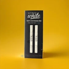 Ultimate white teeth whitening pen 2 Pack. New!