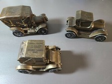 Lot Of 3 Banthrico Car Banks Made In Chicago All 3 Stamped EMPIRE BANKING...