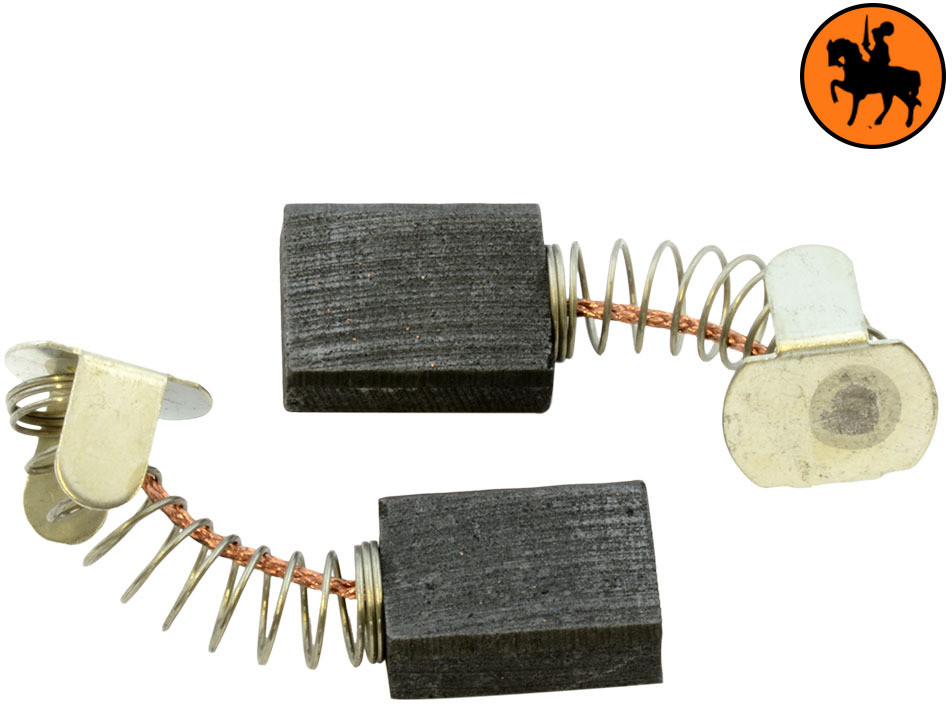 Carbon Brushes for Makita Saw 5007MGA - 0.26x0.53x0.63'' - Replaces CB-154