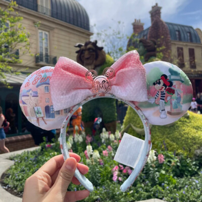 Disney Parks Epcot France World Showcase Minnie Ears Paris