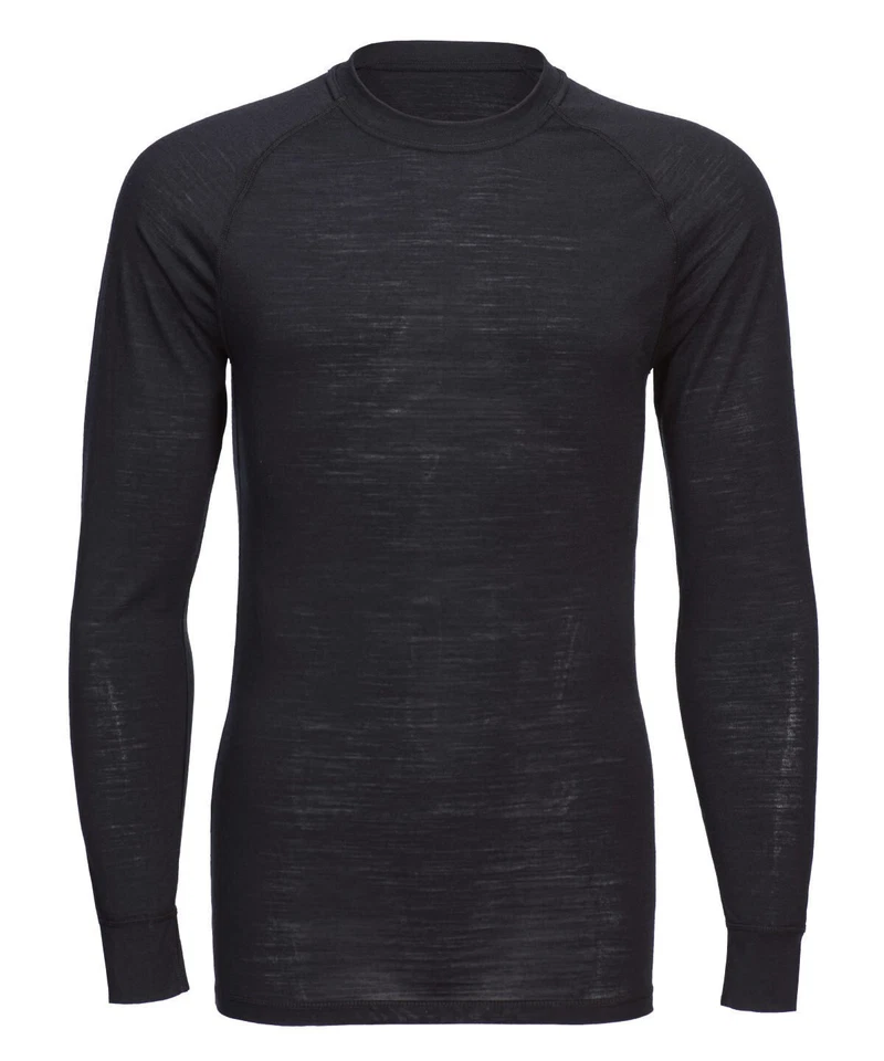 Portwest Merino wool crew neck long sleeve top B183 - Highly durable and long - Image 3 of 4