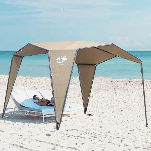 11' X 10' Beach Tent Sun Shelter UPF50+Outdoor Shade for Camping Trips, Fishing - Image 2 of 4