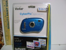 VIVITAR CYBERPIX  3-IN-1 DIGITAL CAMERA BLACK...
