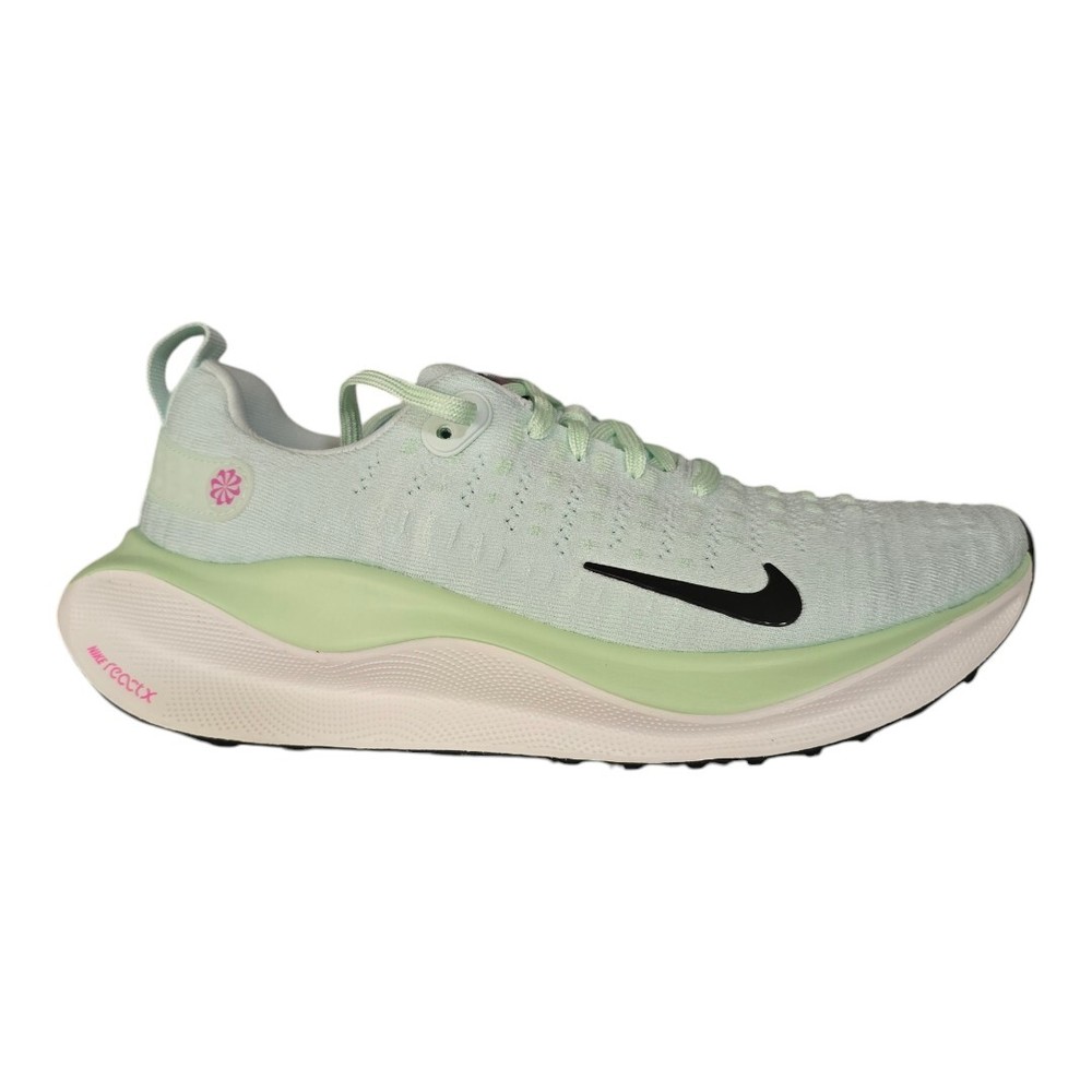 Nike ReactX Infinity Run 4 Womens Running Shoes Barely Green Black Size 8 DR2670 303