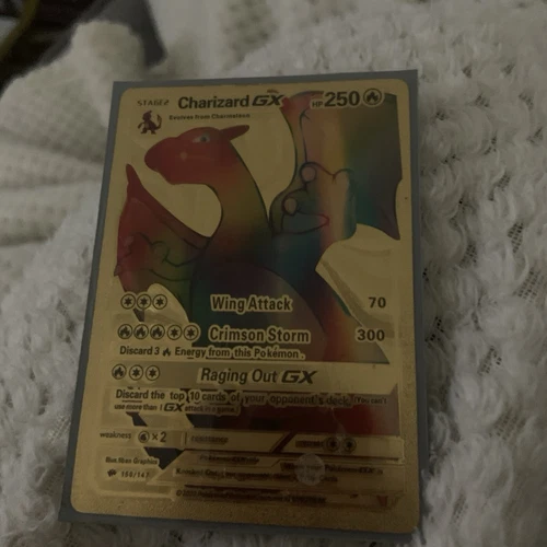 Pokémon TCG Charizard GX Burning Shadows 150/147 Holo Secret Rare