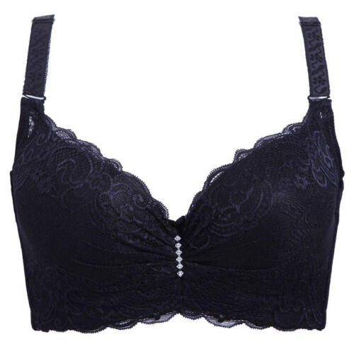 Thin Style With Steel Ring Lace Summer Sexy Nylon Backless Plus Size Women Bra - Picture 12 of 17