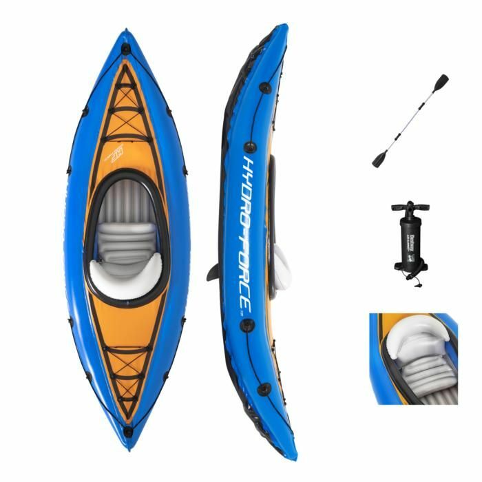 Bestway Conjunto De Kayak Inflable Cove Champion De Hydro-Force 65115