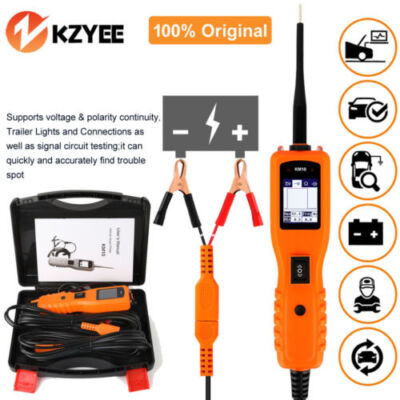 12&24V KZYEE KM10 Power Circuit Probe Kit, Automotive Circuit Tester Avometer