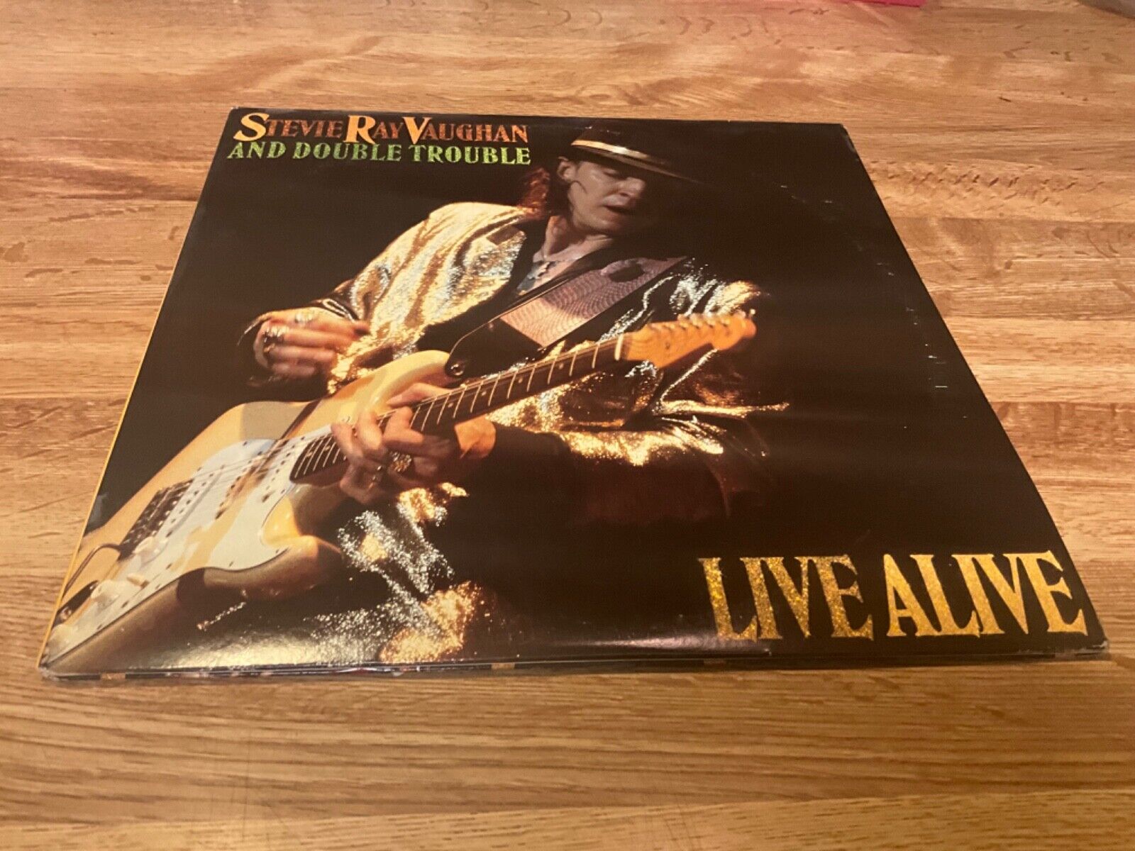Stevie Ray Vaughan And Double Trouble* ‎– Live Alive LP