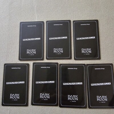 ENHYPEN DARK MOON MEMORABILIA WEVERSE POB x LINE FRIENDS LUCKYDRAW