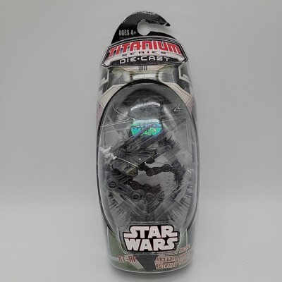 At-AP with Rotating Turrets Star Wars Titanium Series Die Cast Vehicle Ship 2007