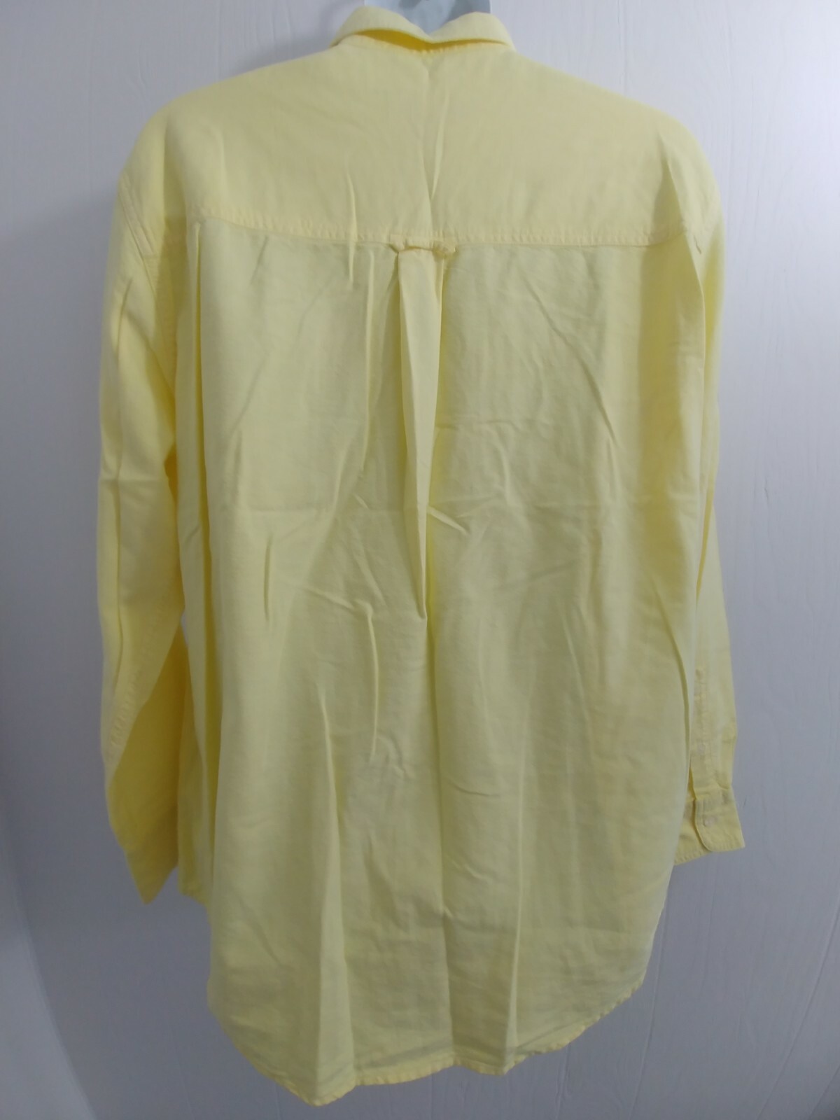 Chaps Soft Yellow Men's Button Down Collared Dres… - image 8