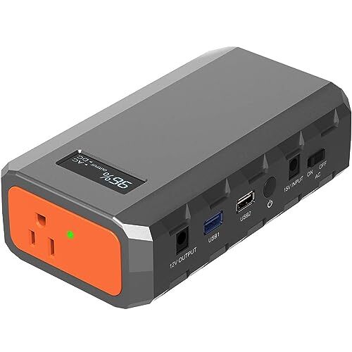 SinKeu Portable Laptop Charger AC DC USB Outlets Travel