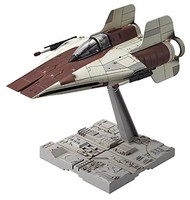 Bandai Hobby Star Wars 1/72 A-wing Starfighter Building Kit Bandai Hobby Star Wars 1/72 A-wing Starfighter Building Kit