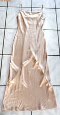 NWT Express Beige Maxi Slip Dress Sleeveless Gown  Size S Long $98 G529