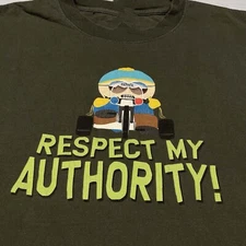 Cartman Respect My Authority Cotton Unisex Classic S-4XL T-shirt VN2228