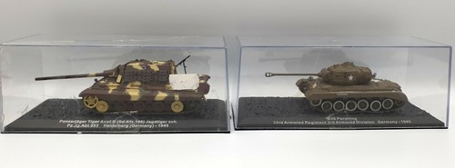 ARMY: PANZERJAGER TIGER, M26 PERSHING, C1 ARIETE, JUEGO DE PROTECCIÓN CONTRA TORMENTAS - Imagen 5 de 11