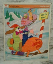 Vntg BANANA SPILTS Hanna-Barbera Saturday Morning Cartoon 1969 Frame Tray Puzzle