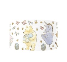 3 INCH  1 Yard Pooh Classic vintage cartoon printed Grosgrain Ribbon 1092639